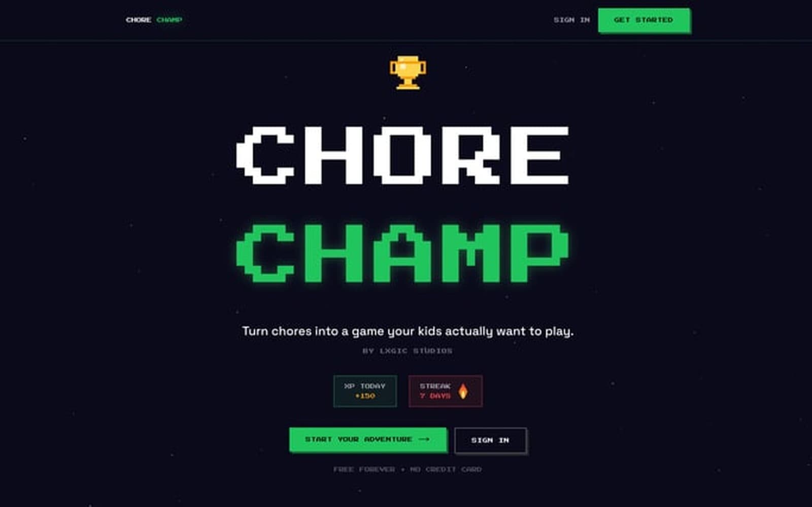 CHORE CHAMP - Make responsibility fun