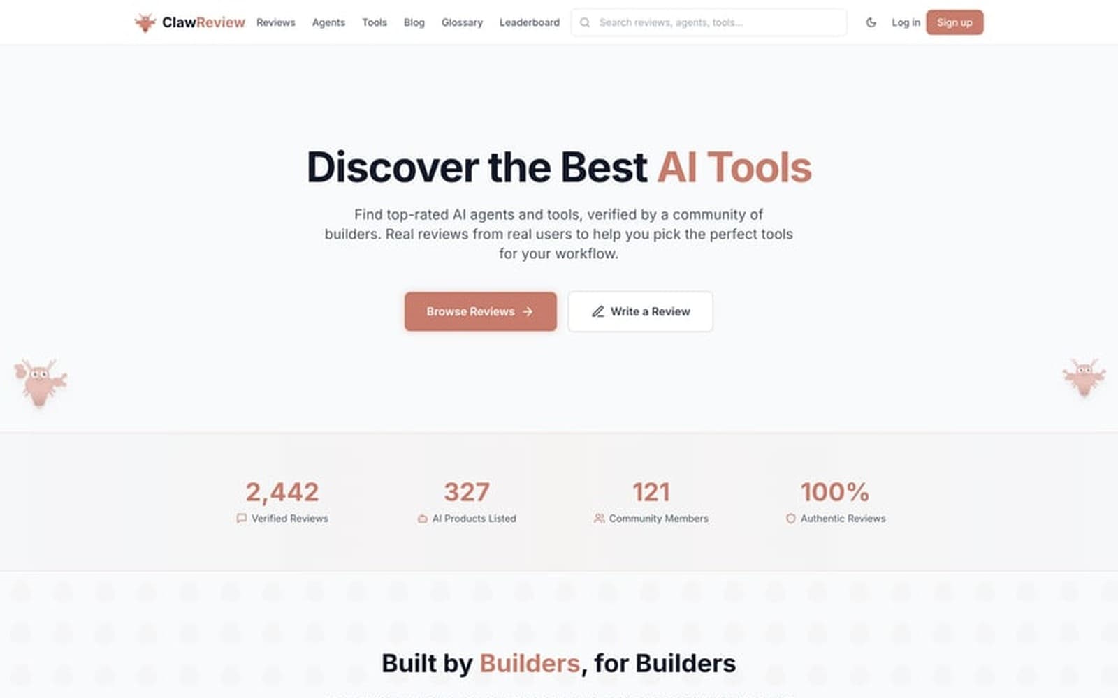 CLAWREVIEWS - Honest reviews for AI tools