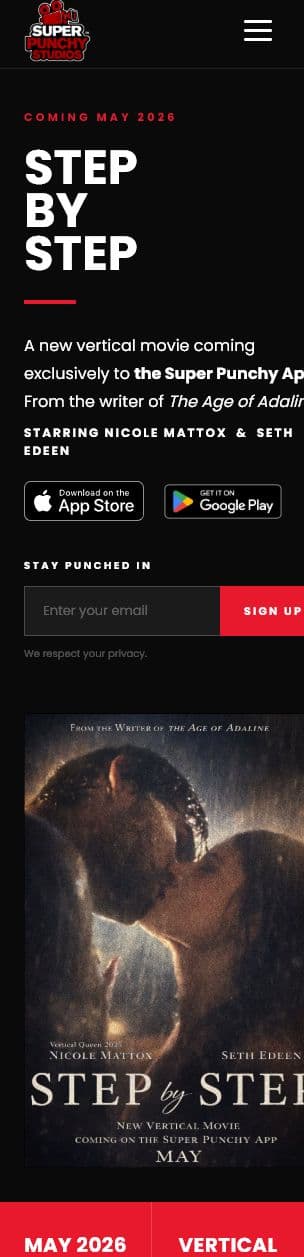SUPER PUNCHY STUDIOS - Bold creative studio website